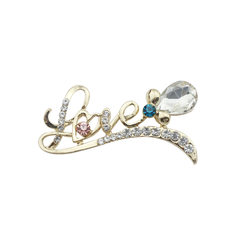 English Letters With Diamonds