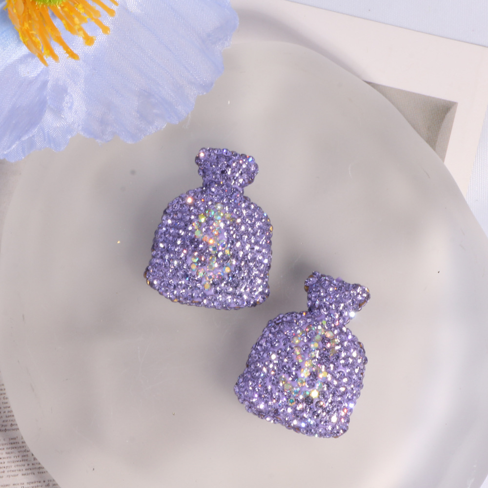 Dollar Sign With Diamonds 32MM*24MM