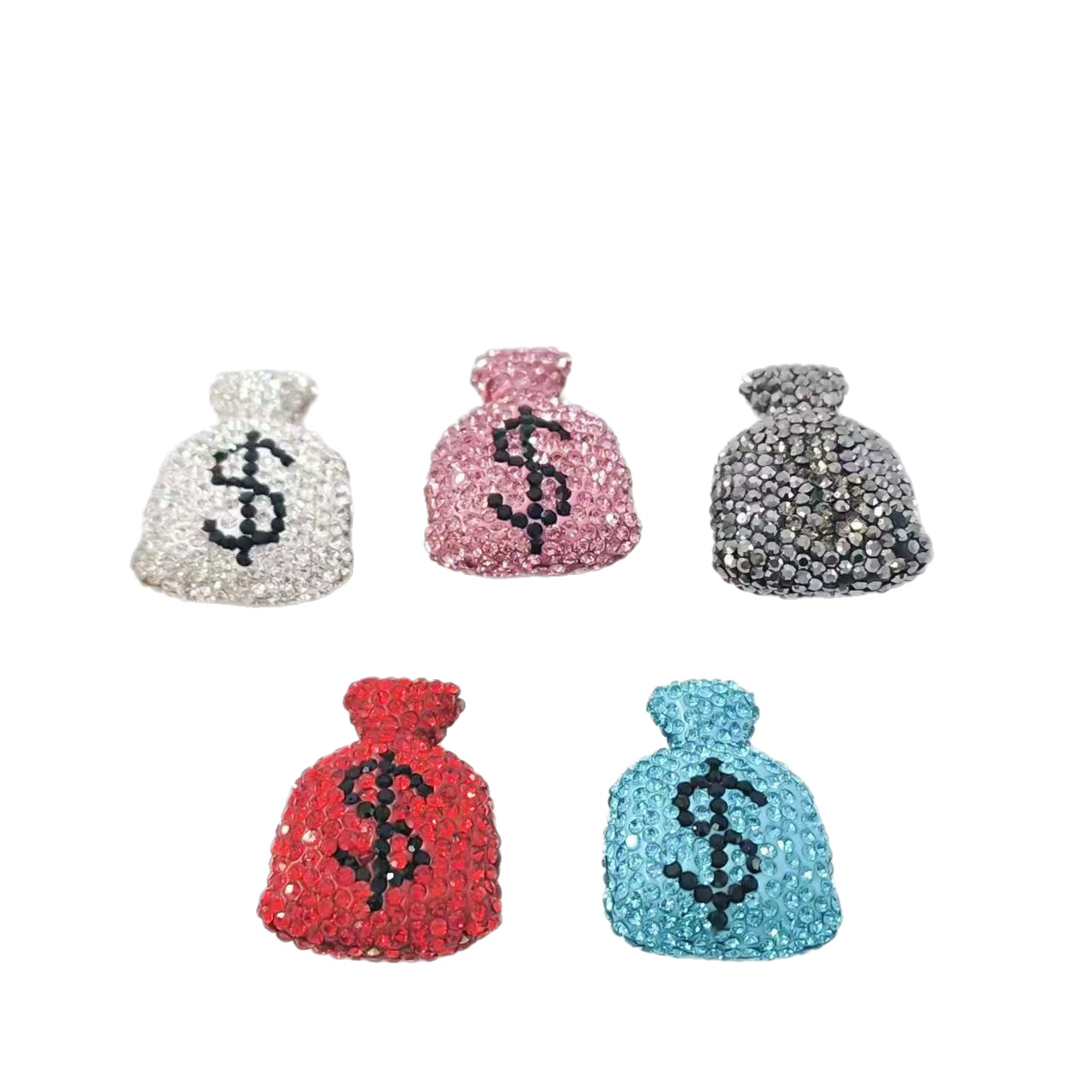 Dollar Sign With Diamonds 32MM*24MM