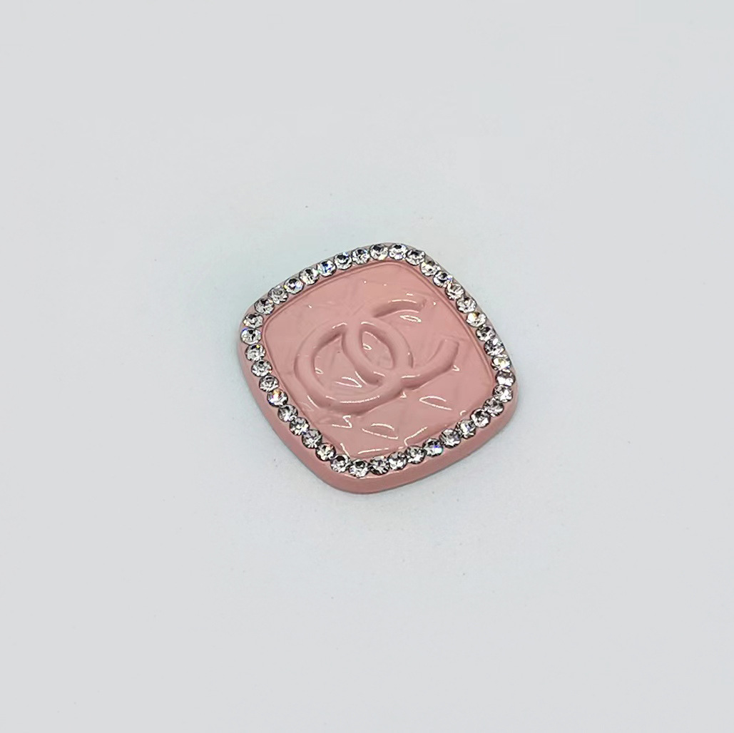 C-Square Double C With Diamonds 22MM*23MM
