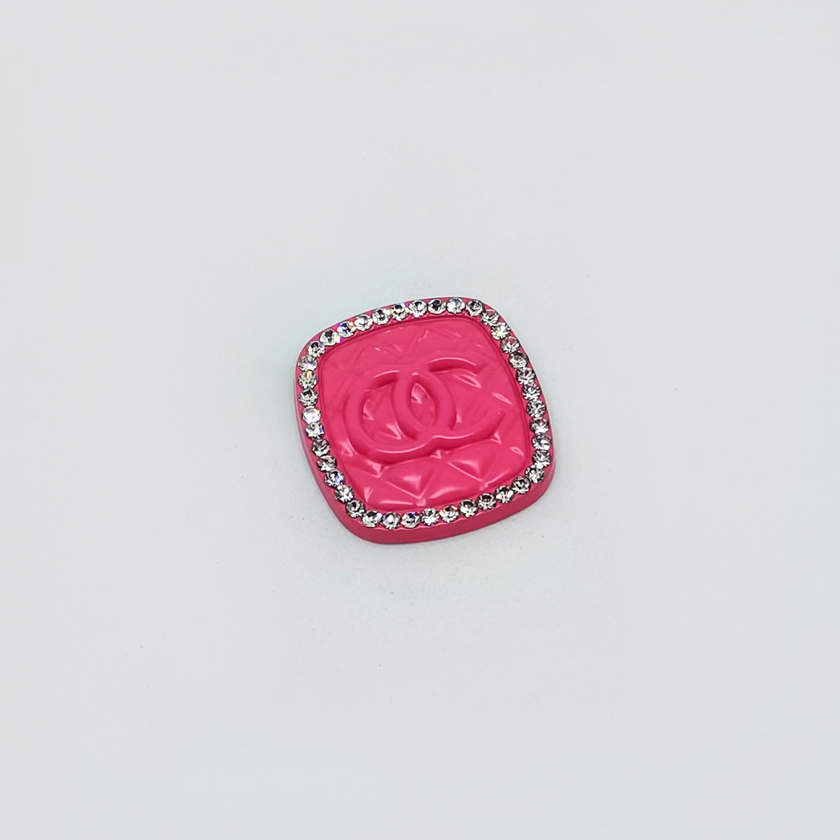 C-Square Double C With Diamonds 22MM*23MM