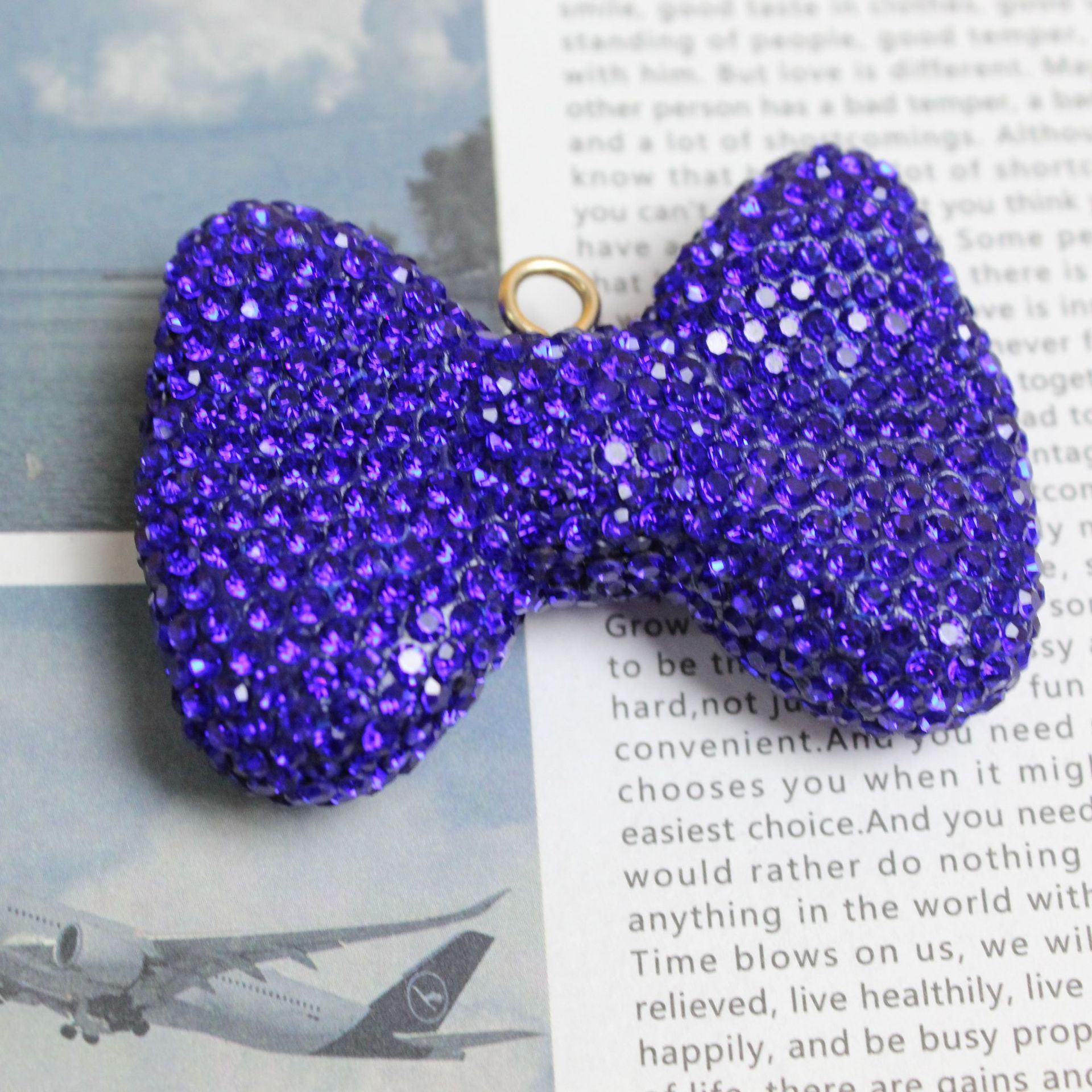 Bow Tie With Diamonds 57MM*42MM