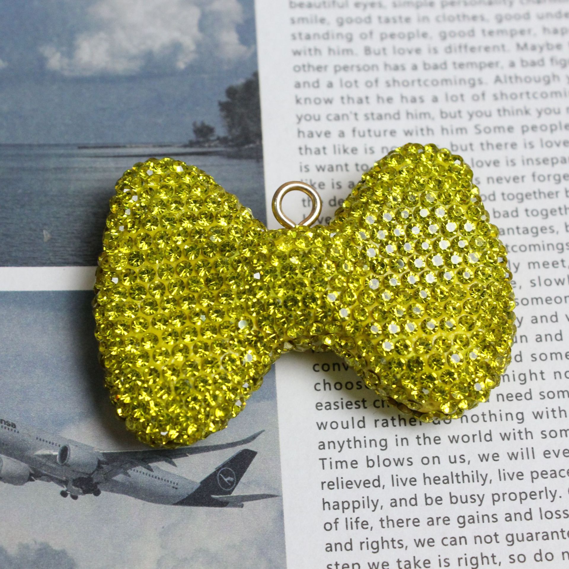 Bow Tie With Diamonds 57MM*42MM