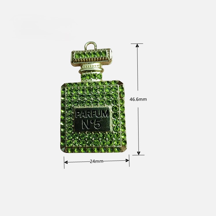 Perfume Bottle With Diamonds 44MM*27MM