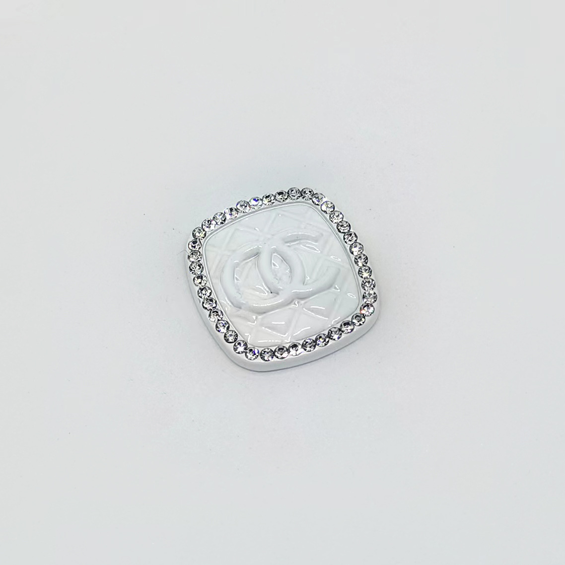 C-Square Double C With Diamonds 22MM*23MM