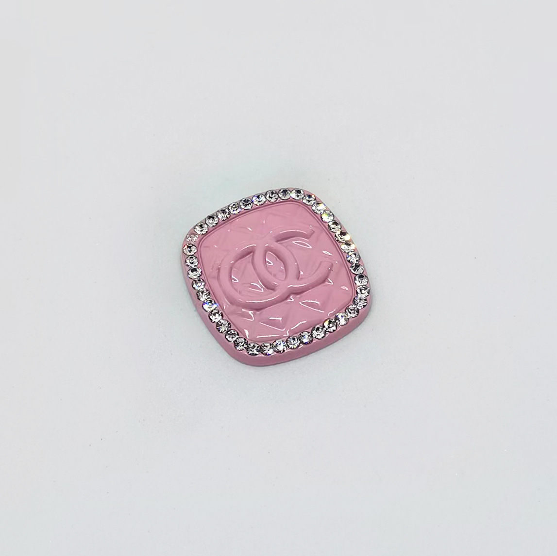 C-Square Double C With Diamonds 22MM*23MM