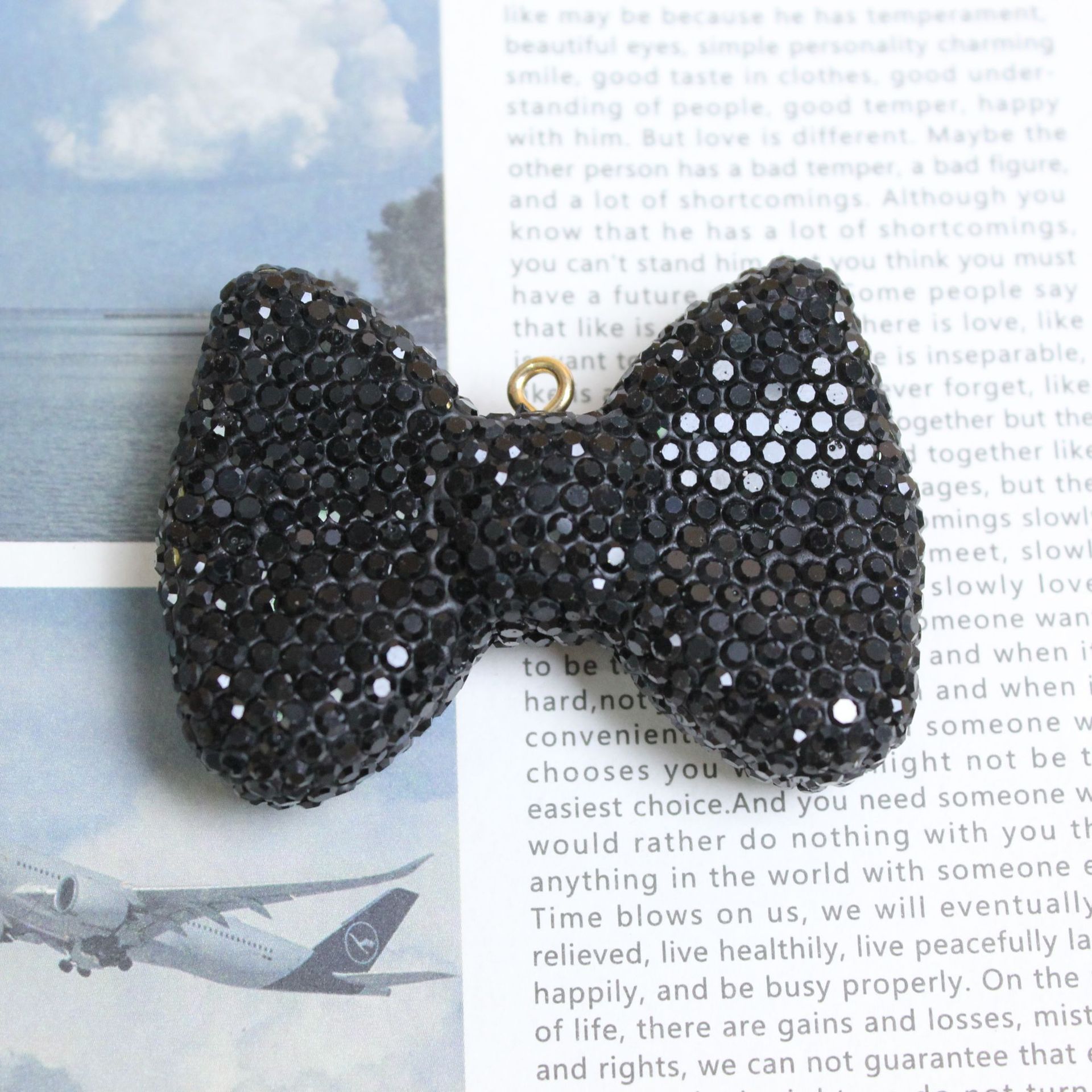 Bow Tie With Diamonds 57MM*42MM