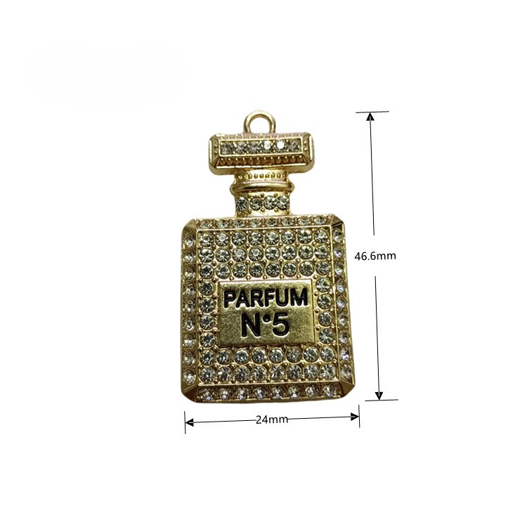 Perfume Bottle With Diamonds 44MM*27MM