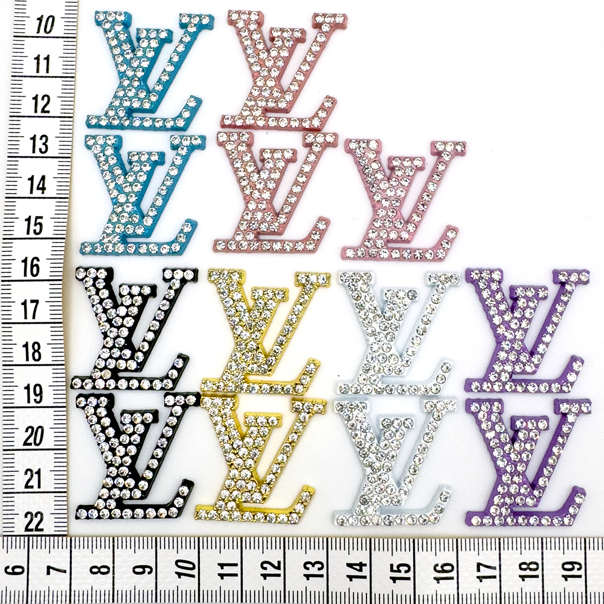 L- Signage With Diamonds 30MM*30MM