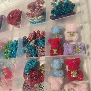 35-70PCS Lux Charms with Holes for Any Jewelry, Keychain, Pen, Wristlets