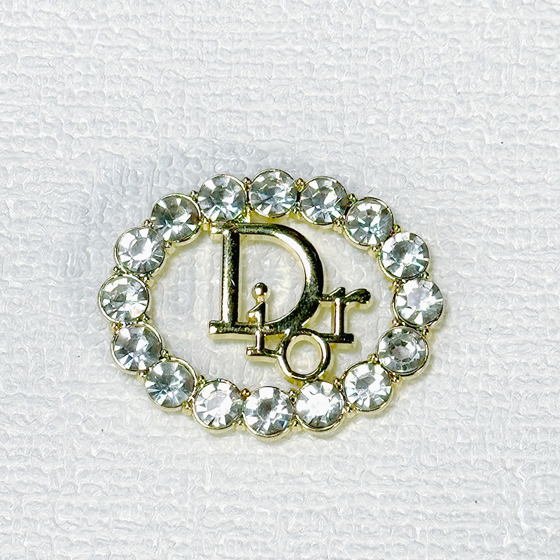 D-Oval Perimeter With Diamonds 42MM*32MM
