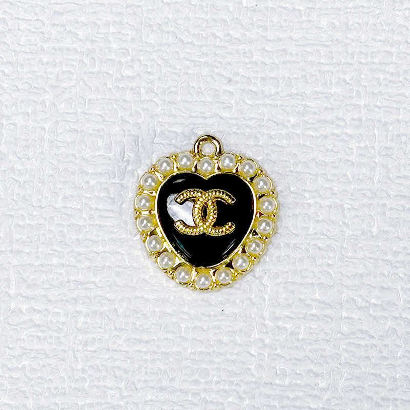 C-Double C With Diamonds 22MM*22MM