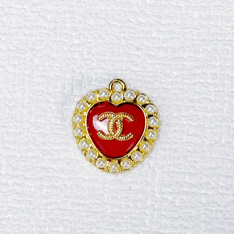 C-Double C With Diamonds 22MM*22MM