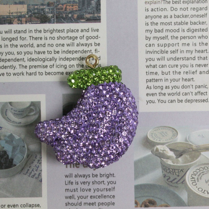 Banana with Diamond 45MM*40MM