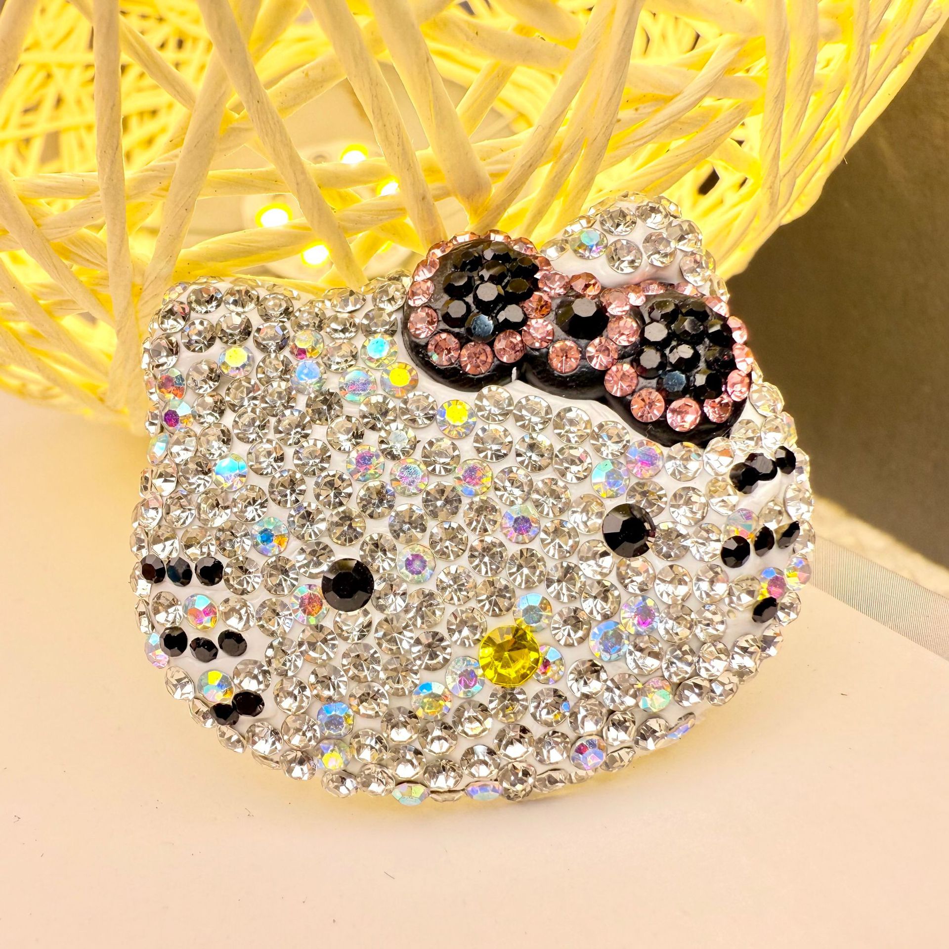 Kitty Head with Rhinestones 60MM*60MM