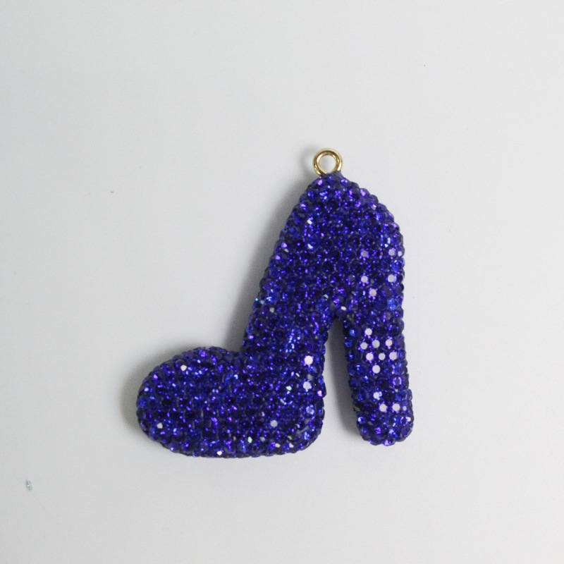 High Heels With Rhinestones  50MM*45MM