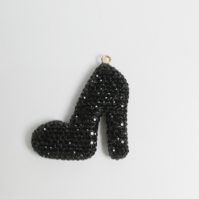High Heels With Rhinestones  50MM*45MM