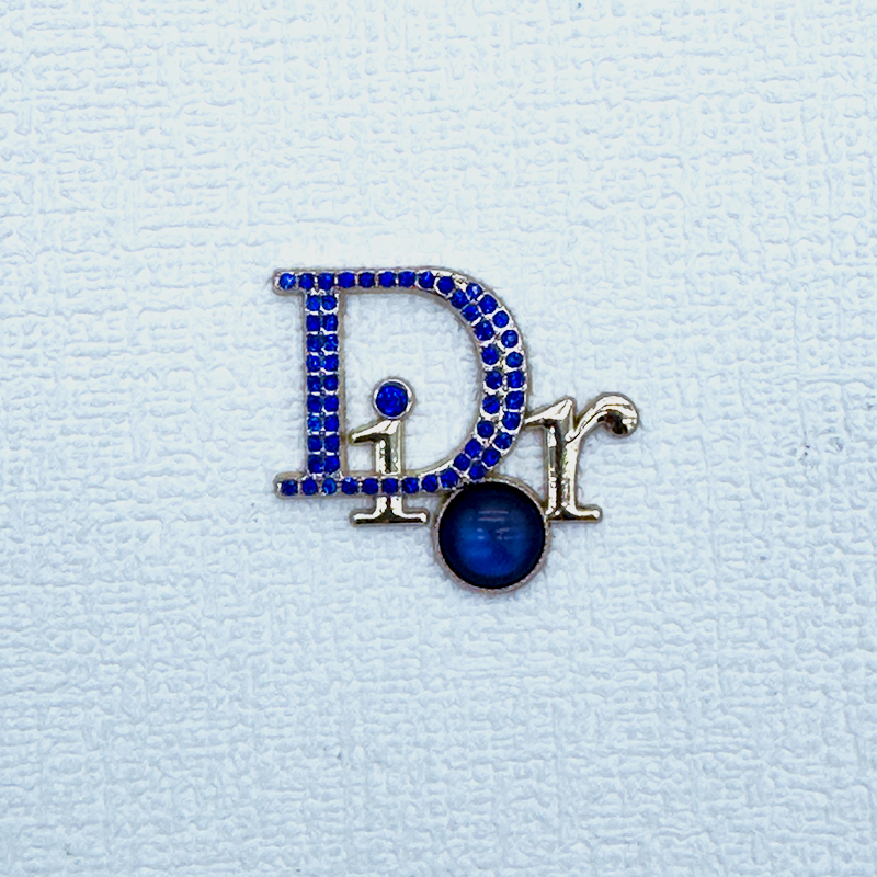 D-With Diamond and Bead 40MM*35MM