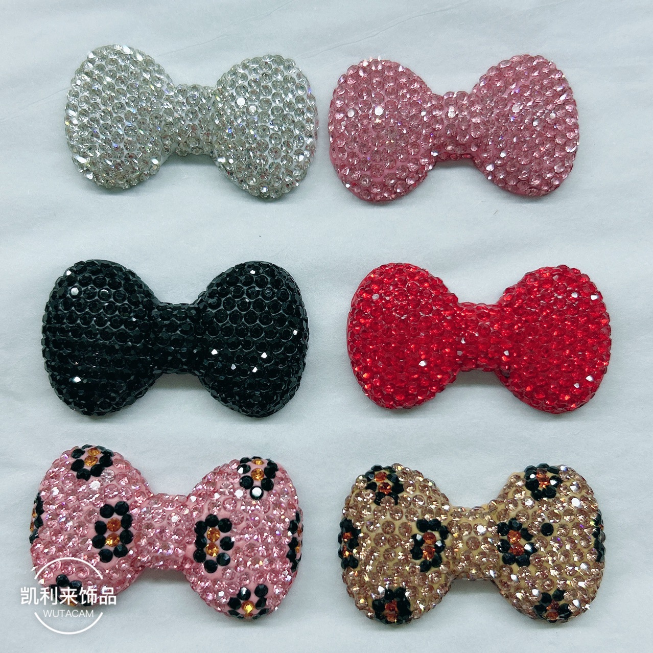 Bow Tie With Diamonds 47MM*26MM