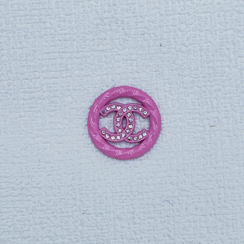 C-Round Shape With Diamonds 24MM*24MM