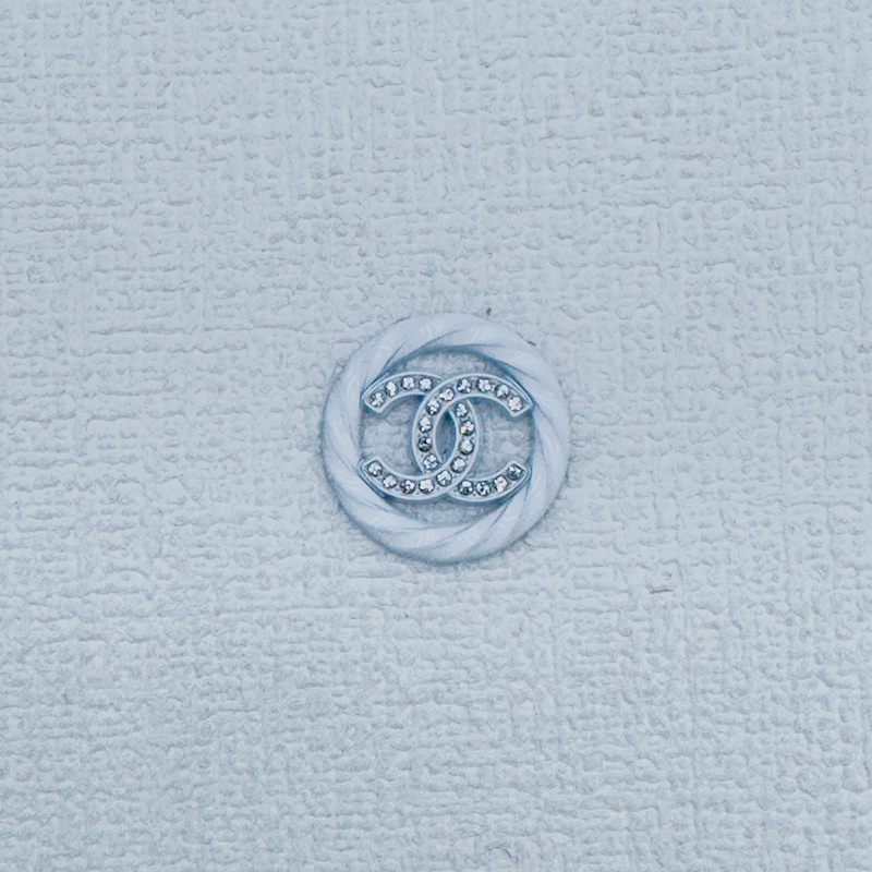 C-Round Shape With Diamonds 24MM*24MM