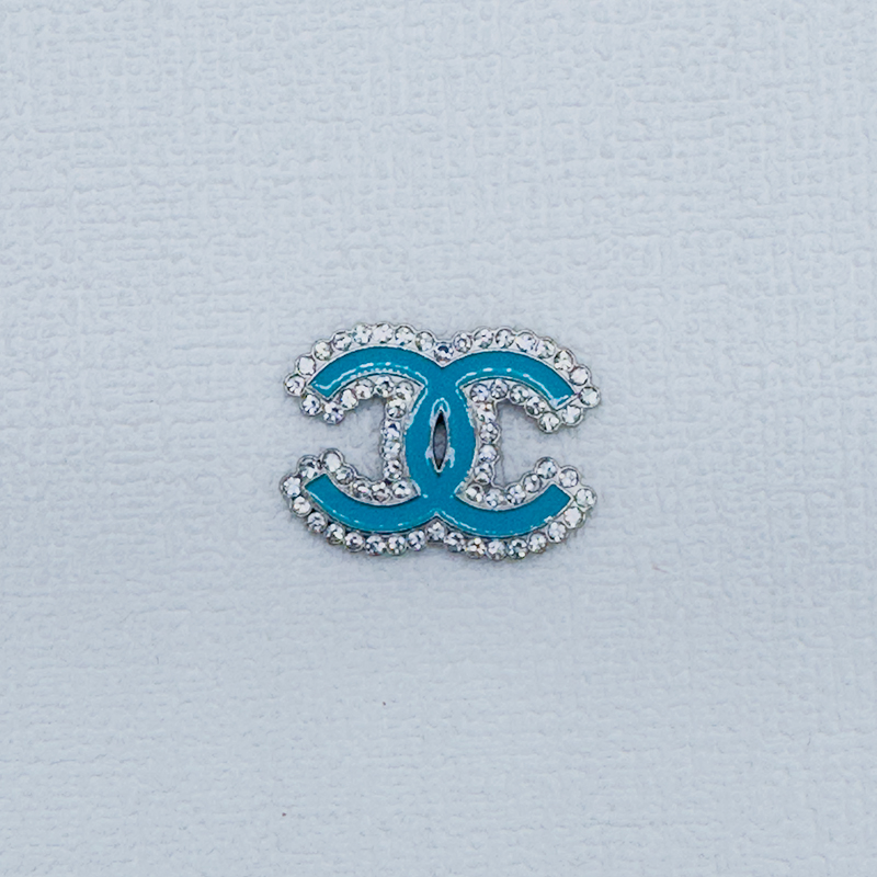 C- Patches With Diamonds Big Double C 35MM*26MM