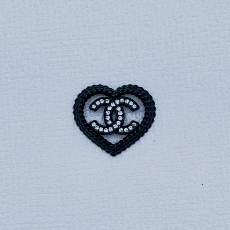 C-Love Shape With Diamonds 30MM*26MM