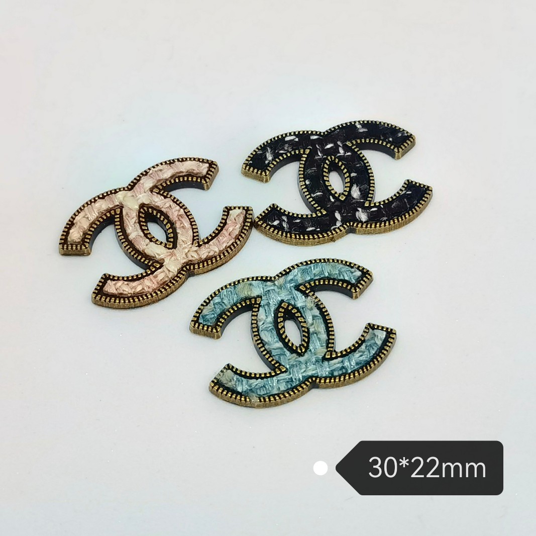 C- Double C Metal 30MM*22MM