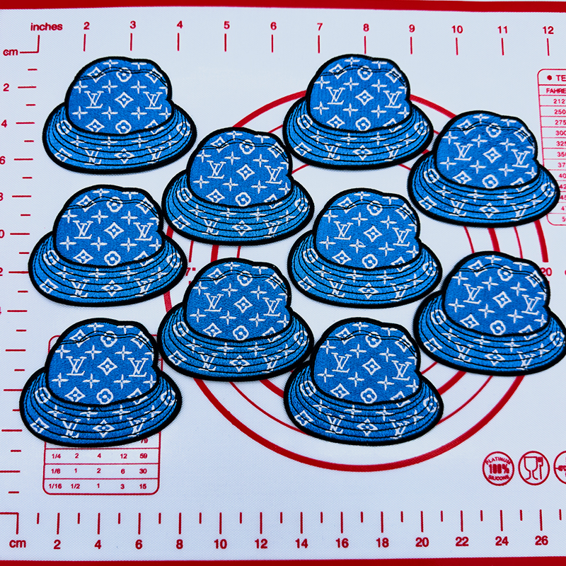 L- Blue Cat Shape Patch