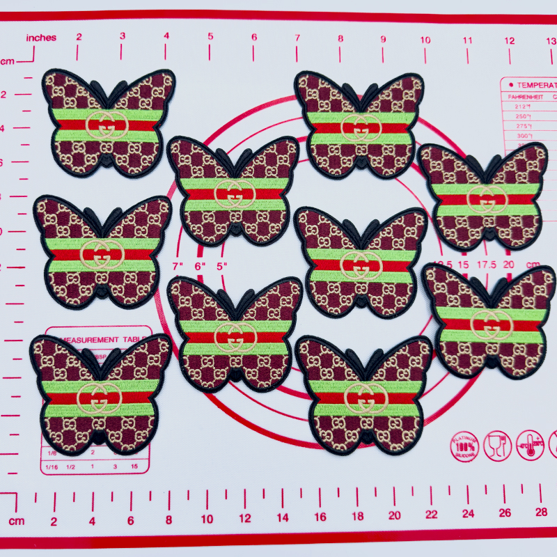 C- Coffee Butterfly Shape Patch