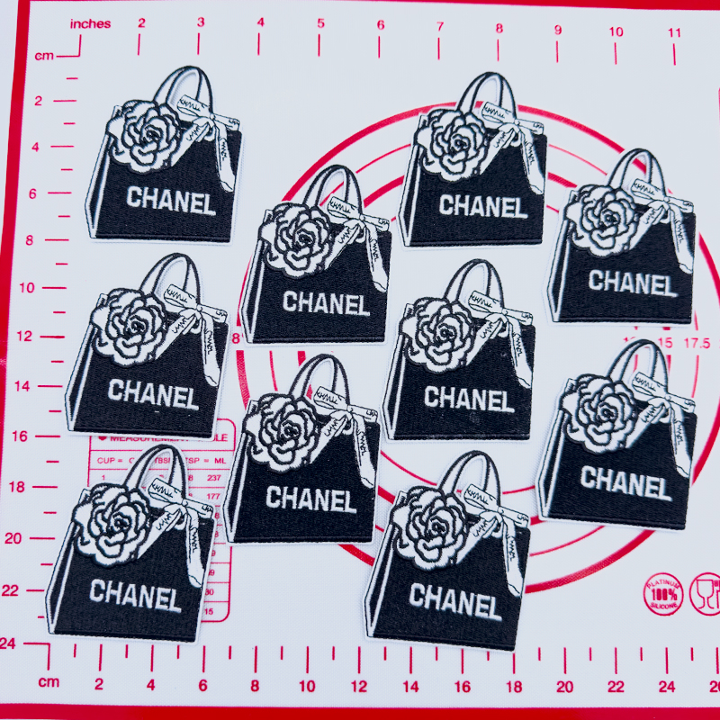 C- Black Bag Shape Patch