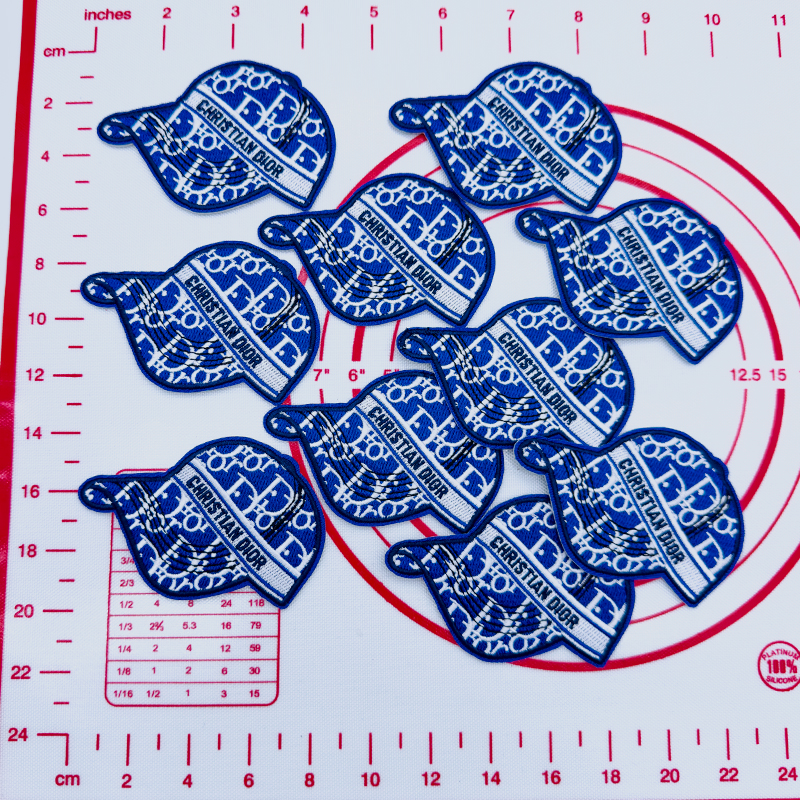D-2 Blue Cat Shape Patch