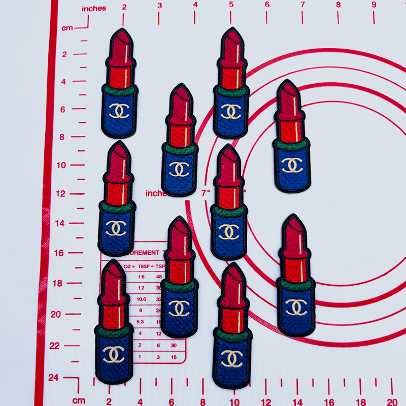 C-Blue Lipstick Shape Patch