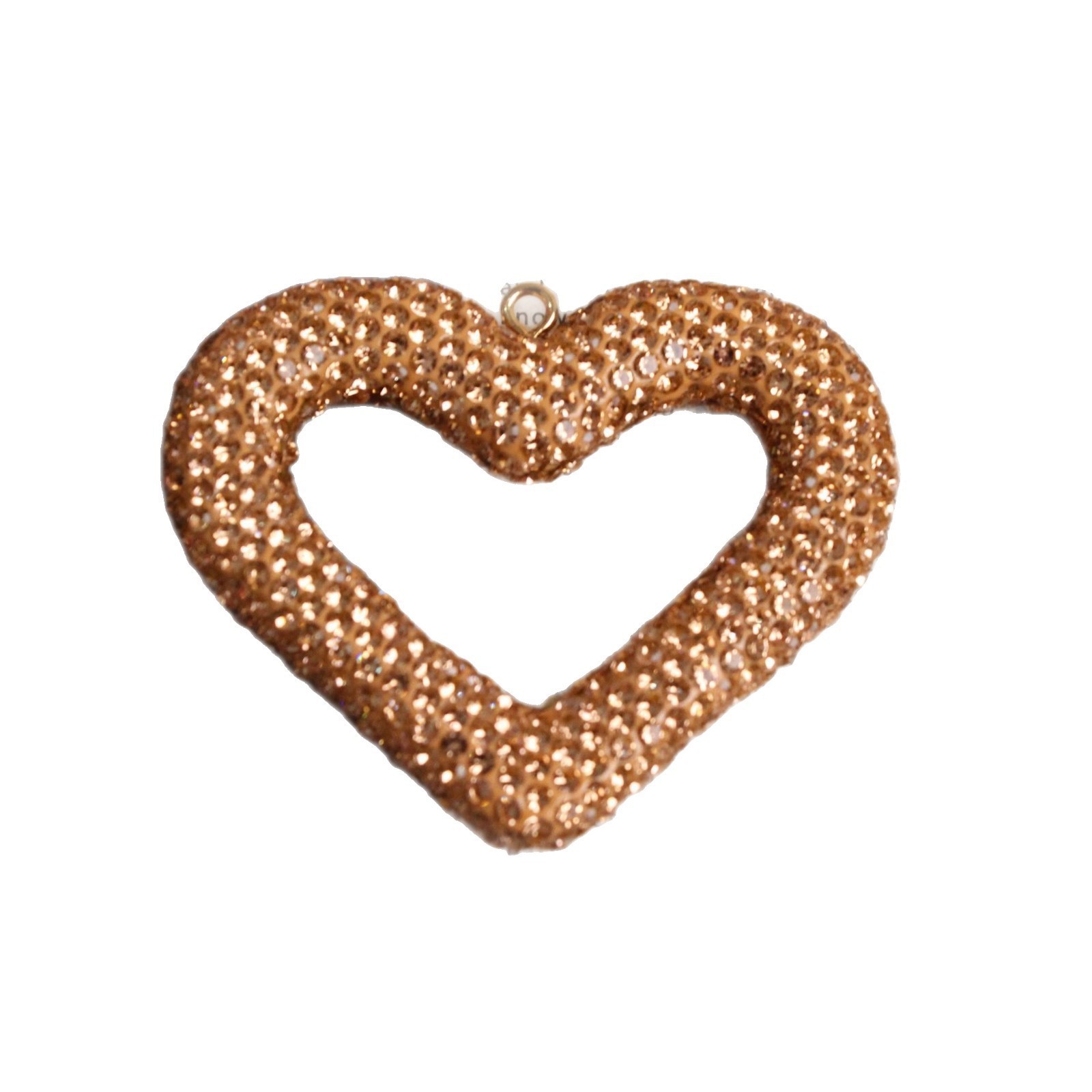 Heart Shape With Diamond 60MM*50MM