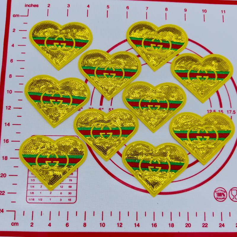 G-Gold Love Shape Patch