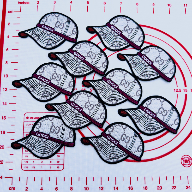 C-White Cat Shape Patch