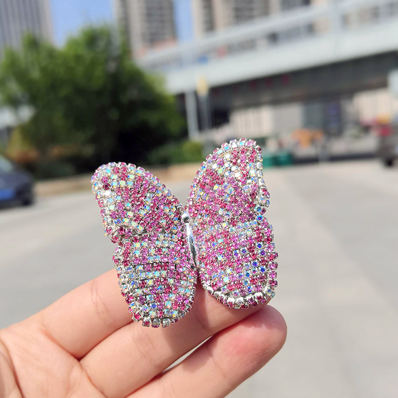 Butterfly Shape With With Diamonds 69M*68MM