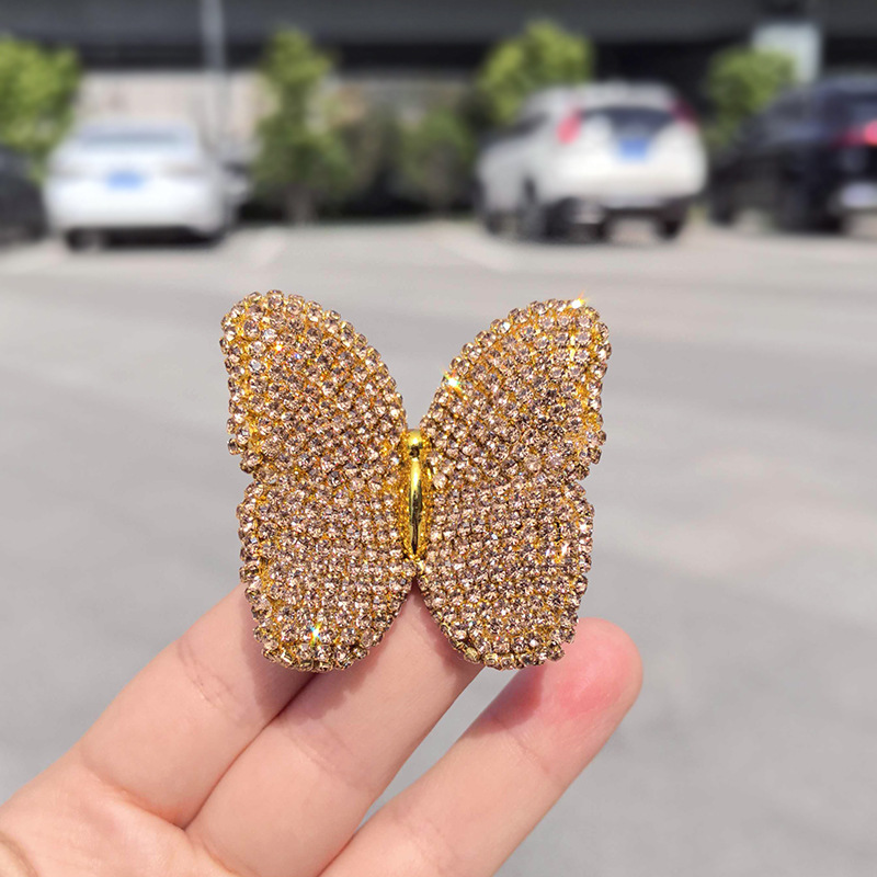 Butterfly Shape With With Diamonds 69M*68MM