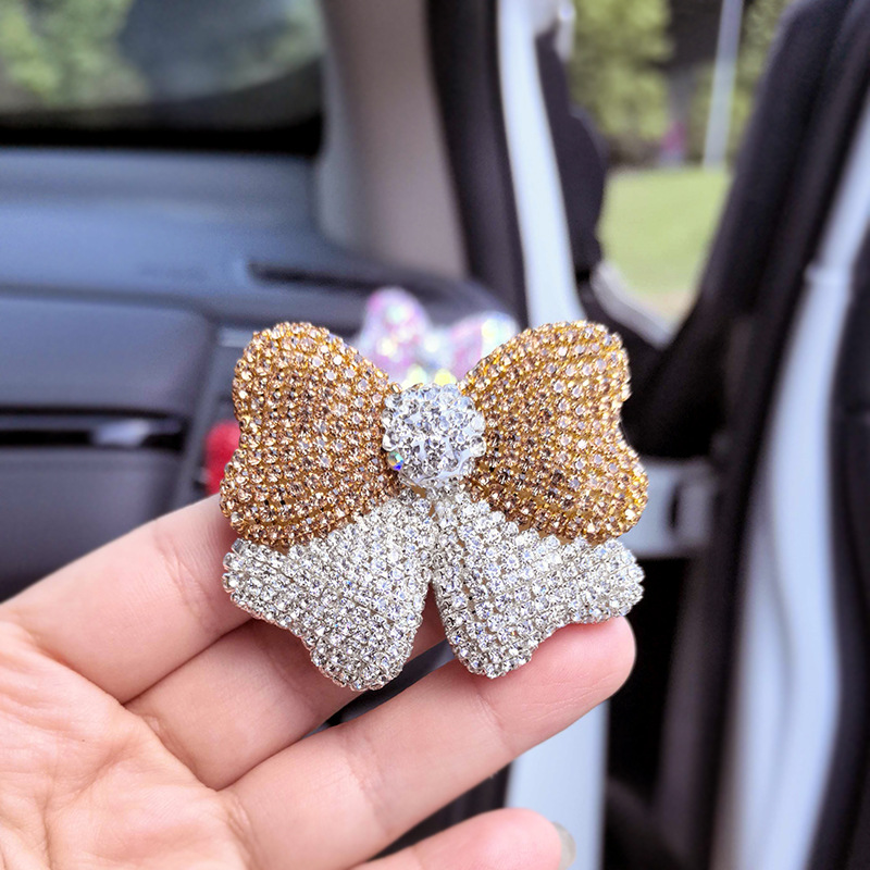 Bow With Diamonds 45MM*50MM