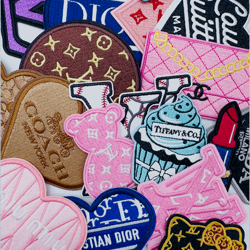 MIX（50pcs） Iron-on Patches Designer Random