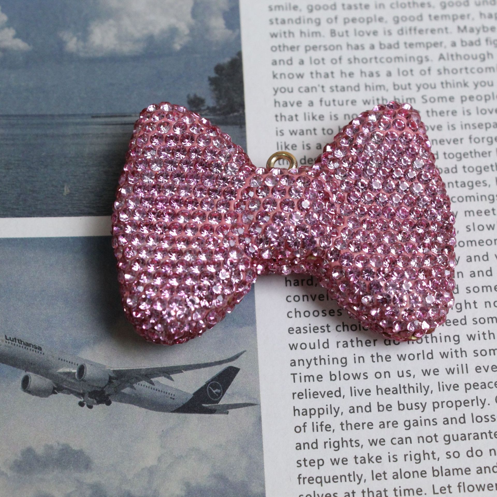 Bow Tie With Diamonds 57MM*42MM