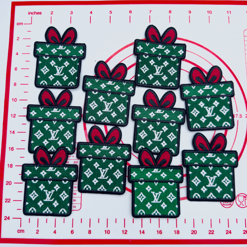 L-Gift Box Shape Patch