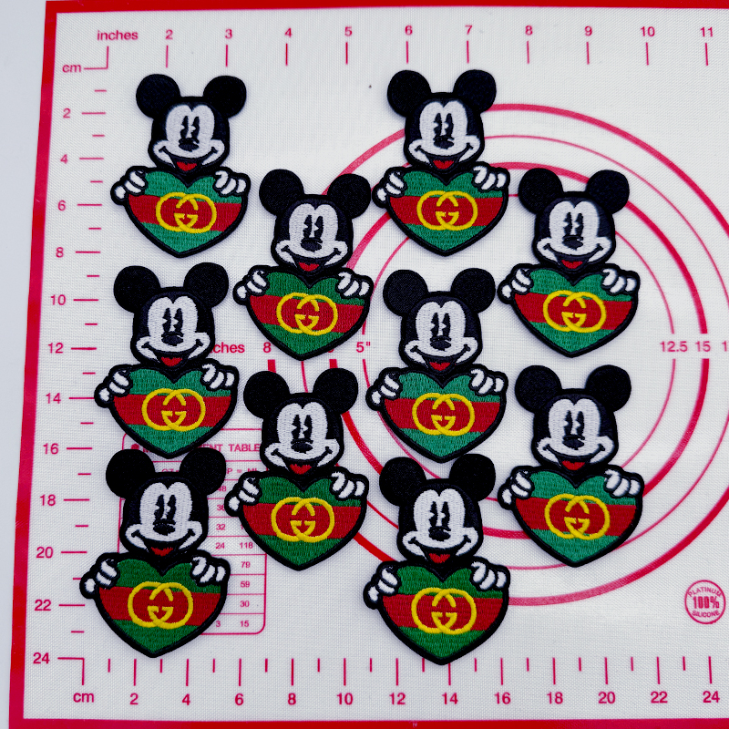 G-Mickey Mouse Shape Patch