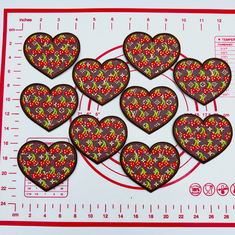 L-Cherry Love Shape Patch