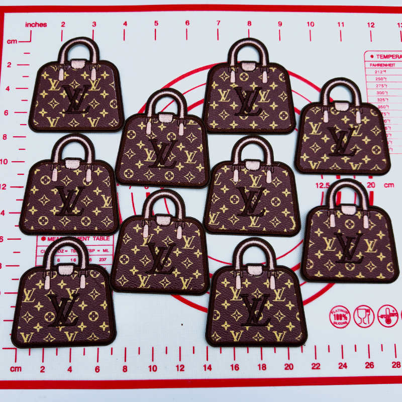 L-Coffee Bag Shape Patch