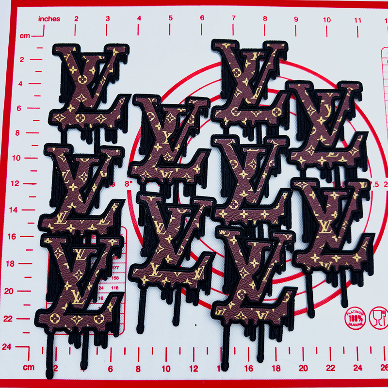 L- Coffee Melt Shape Patch