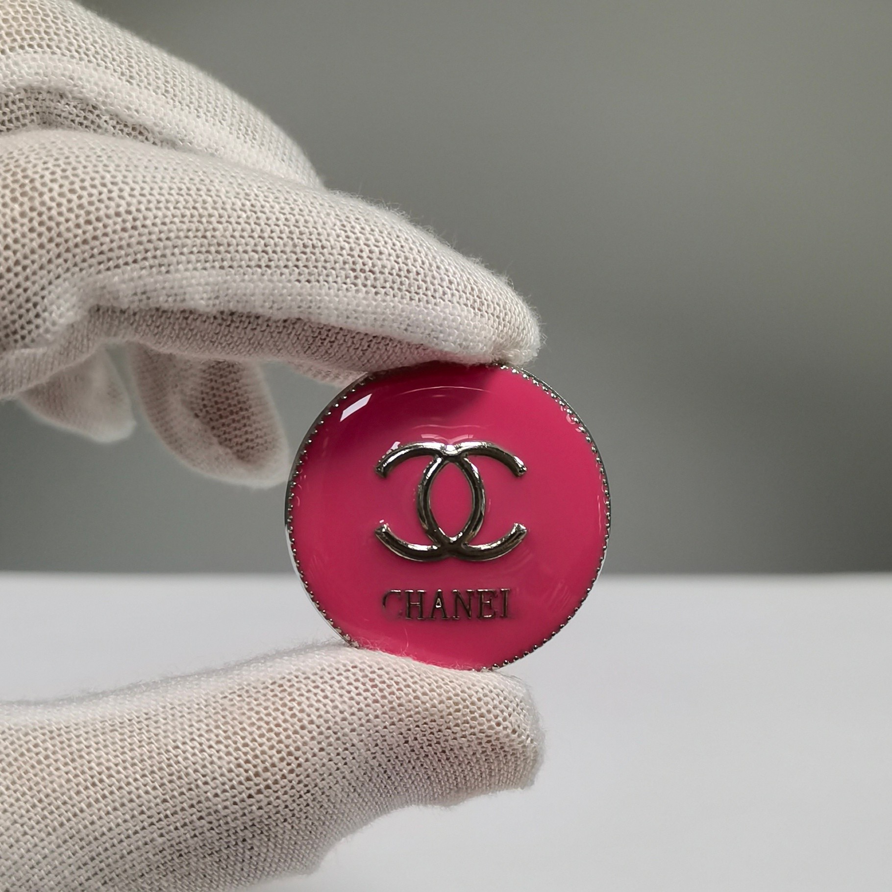 CC Metal patch Round Shape 30MM*30MM