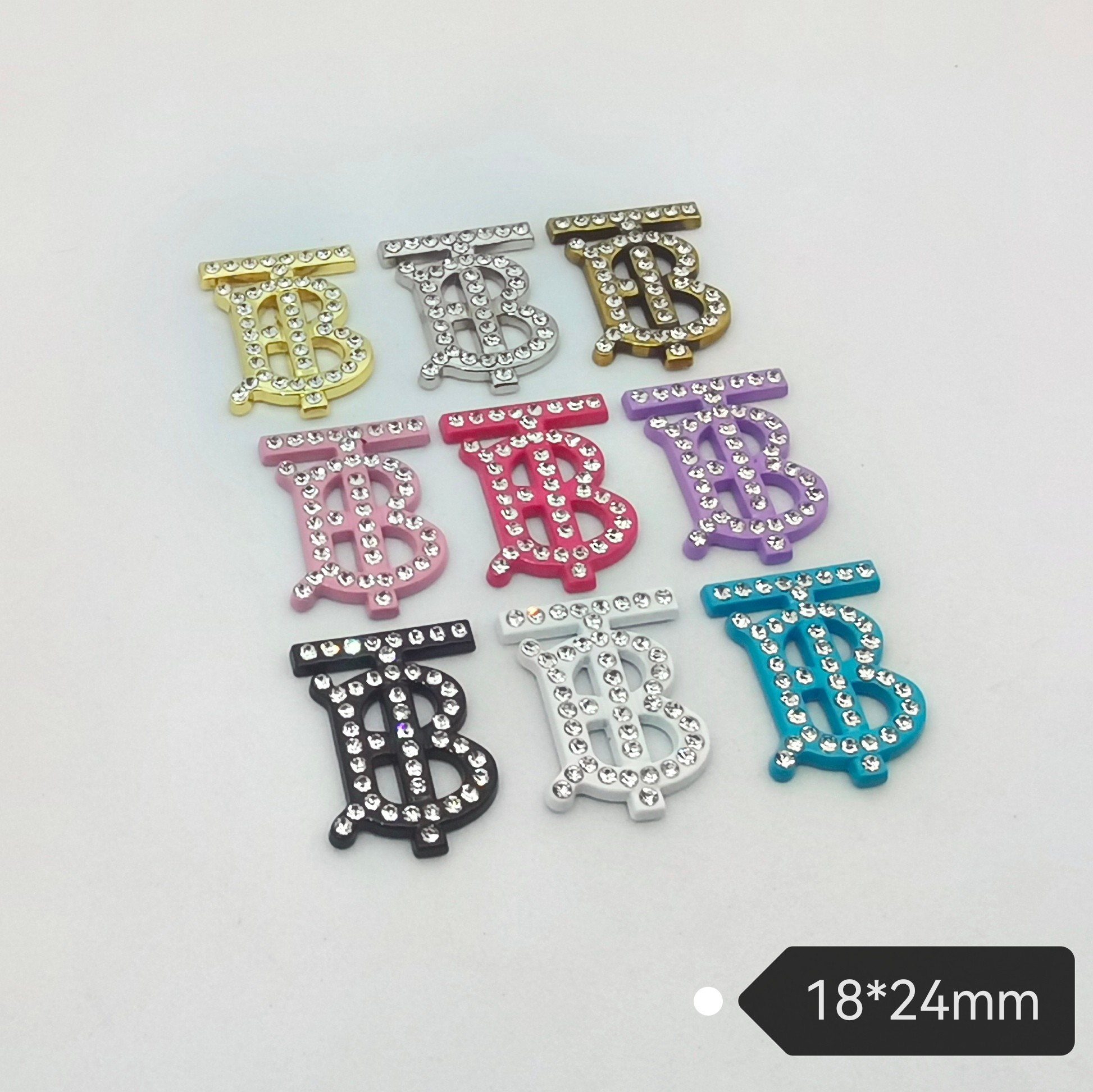 BL Sign With Diamonds 18MM*24MM