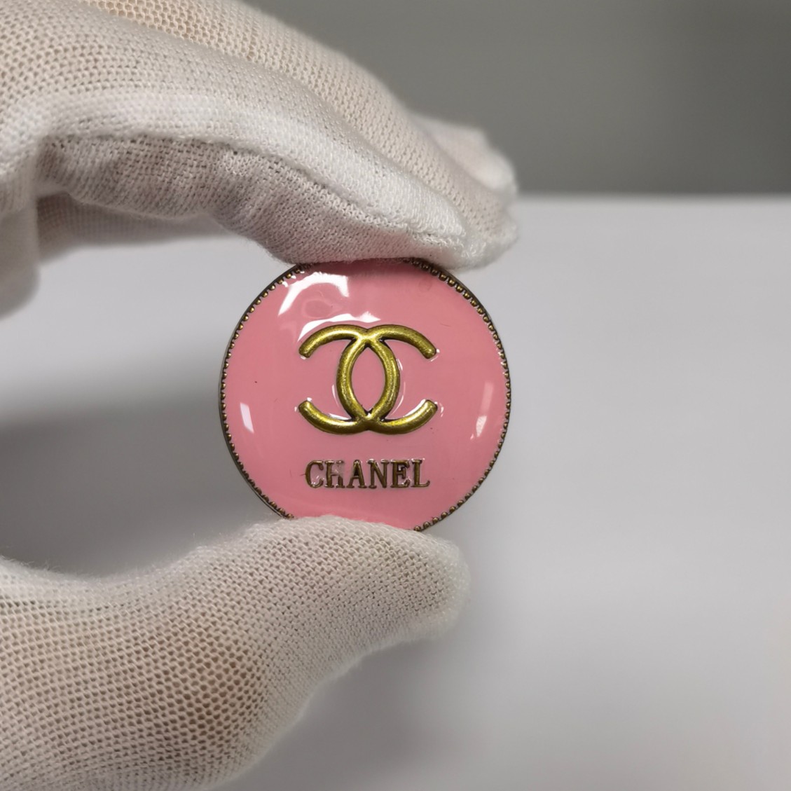 CC Metal patch Round Shape 30MM*30MM