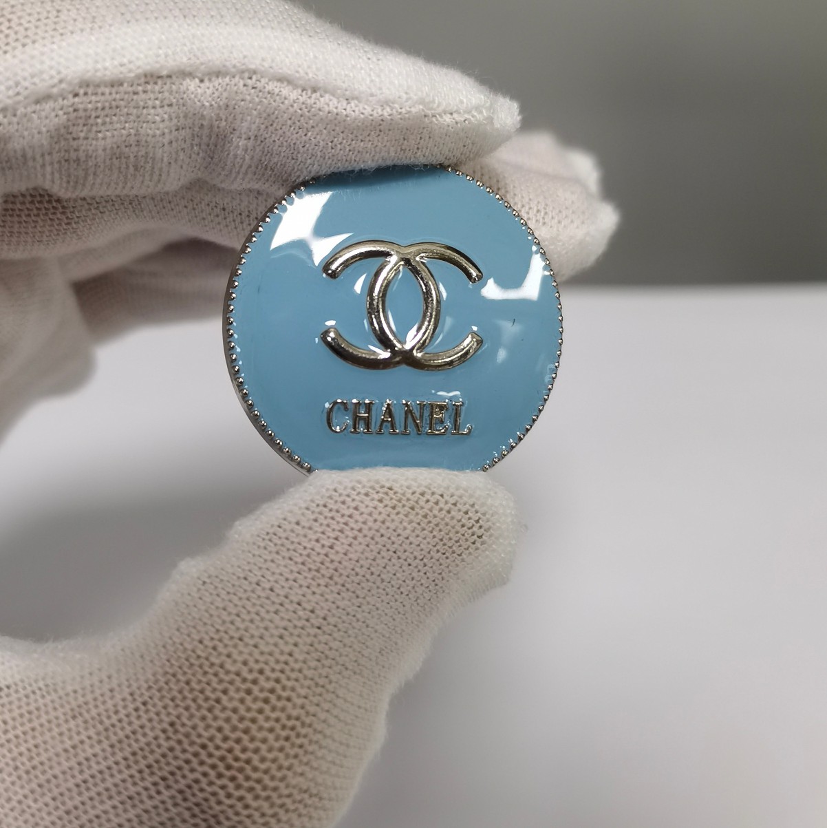 CC Metal patch Round Shape 30MM*30MM